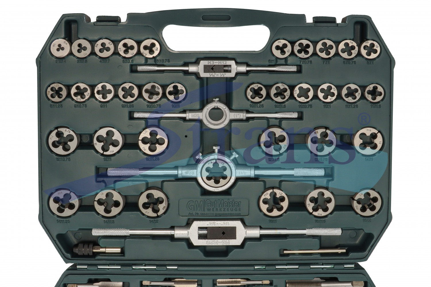 Tap And Die Set Gut Meister 110Pcs Gm01110 buy in Ukraine | Strans